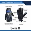 Ge Impact Resistant Work Gloves, Airprene Cuff, M GG416MC